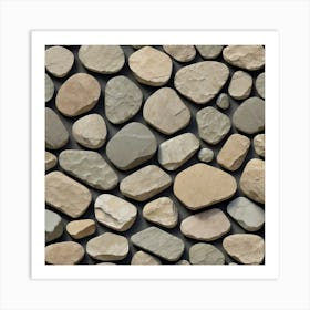 Stone Wall 59 Art Print