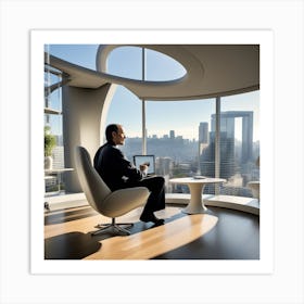 Modern Office Art Print