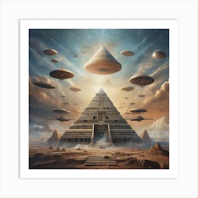 UFOs 2 Art Print