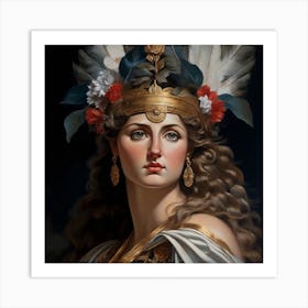 Greek Goddess 36 Art Print