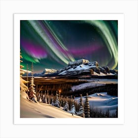 Aurora Borealis Art Print