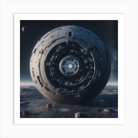 Spaceship 33 Art Print