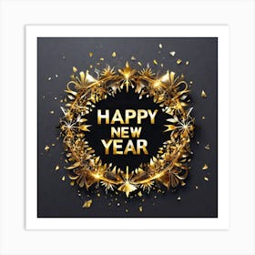 Happy New Year 117 Art Print