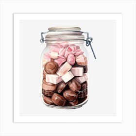 Jar Of Sweets 1 Art Print