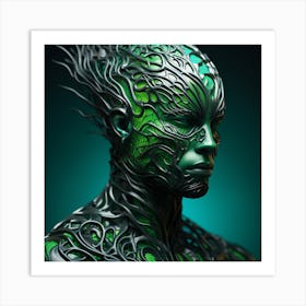 Green Machine Art Print