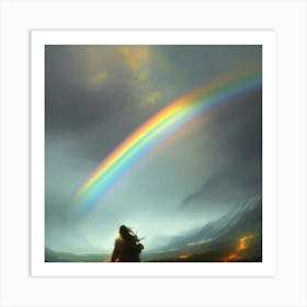 Rainbow In The Sky Art Print