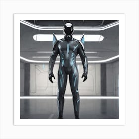 Futuristic Suit 13 Art Print