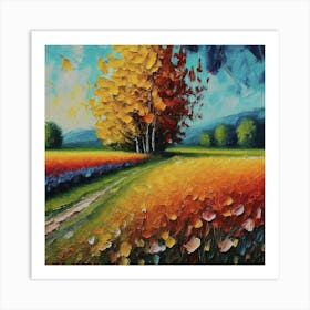 Autumn Landscape Art Print