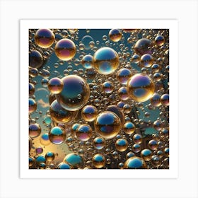 Bubbles In The Sky Art Print