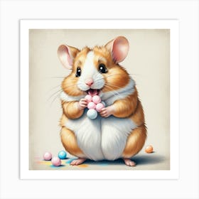 Hamster 28 Art Print