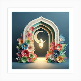 Muslim Islamic Holiday Art Print