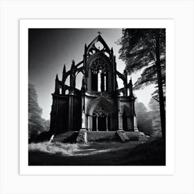 Gothic Church 2 Art Print