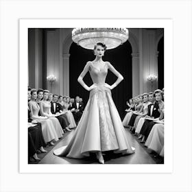 Fashion Show Art Print