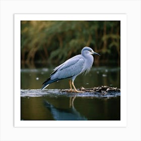 Heron Art Print