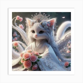 Fairy Cat Art Print