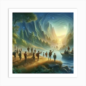 'The Journey' Art Print