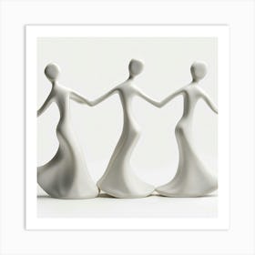 Three Dancers Art Print