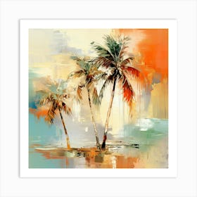 Palm Trees Art Print