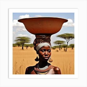 Woman Art Print