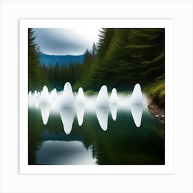 Ghosts In The Water Art Print