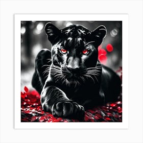 Black Panther Art Print