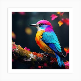 Colorful Bird 1 Art Print