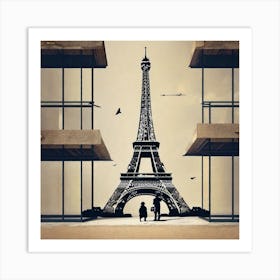 Paris Eiffel Tower 27 Art Print