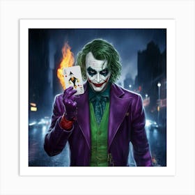 Joker 429 Art Print