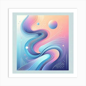 Abstract Painting 14 Art Print