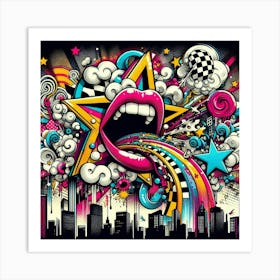 Psychedelic Art 44 Art Print