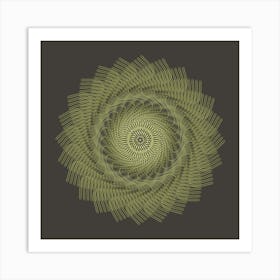 Spirographica in E Minor Art Print