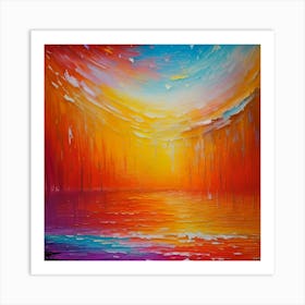 Abstract Painting 1 Art Print