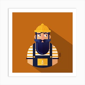 Sailor Art Print