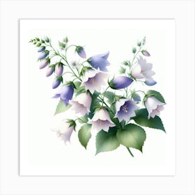 Flowers of Bells 1 Art Print