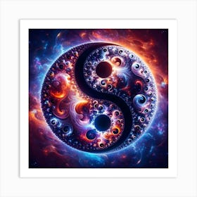 Yin Yang 4 Art Print