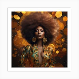 AFRO FUTURISM VOGUE EDITION Art Print