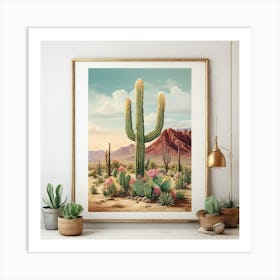 Desert Print Art Print