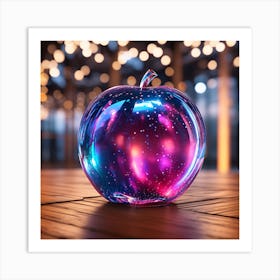 Crystal apple Art Print