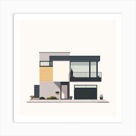 Modern House 3 Art Print