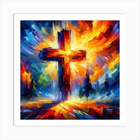 Cross Of Christ 4 Art Print