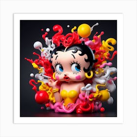 Betty Boop Art Print