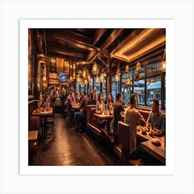 Diner Delights Art Print