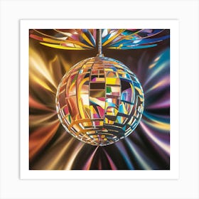 Disco Ball 18 Art Print