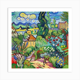 In The Garden van gogh wall art 2 Art Print