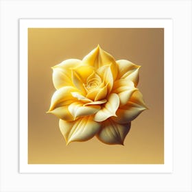 Yellow Flower Art Print