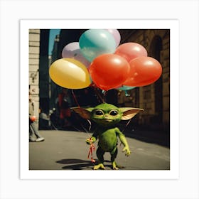 Baby Yoda 1 Art Print