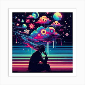 Psychedelic Art 24 Art Print