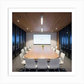 Conference Room Art Print