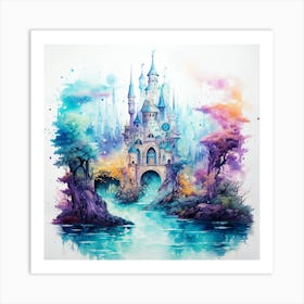 Disney Castle Art Print