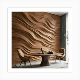 Wavy Wall 2 Art Print